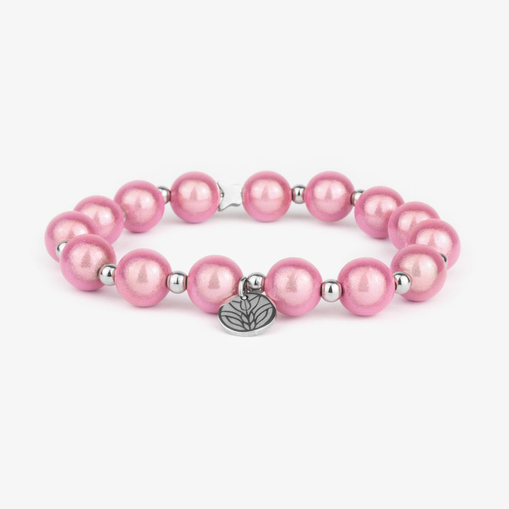 Magic Perlenarmband - Wild Rosé