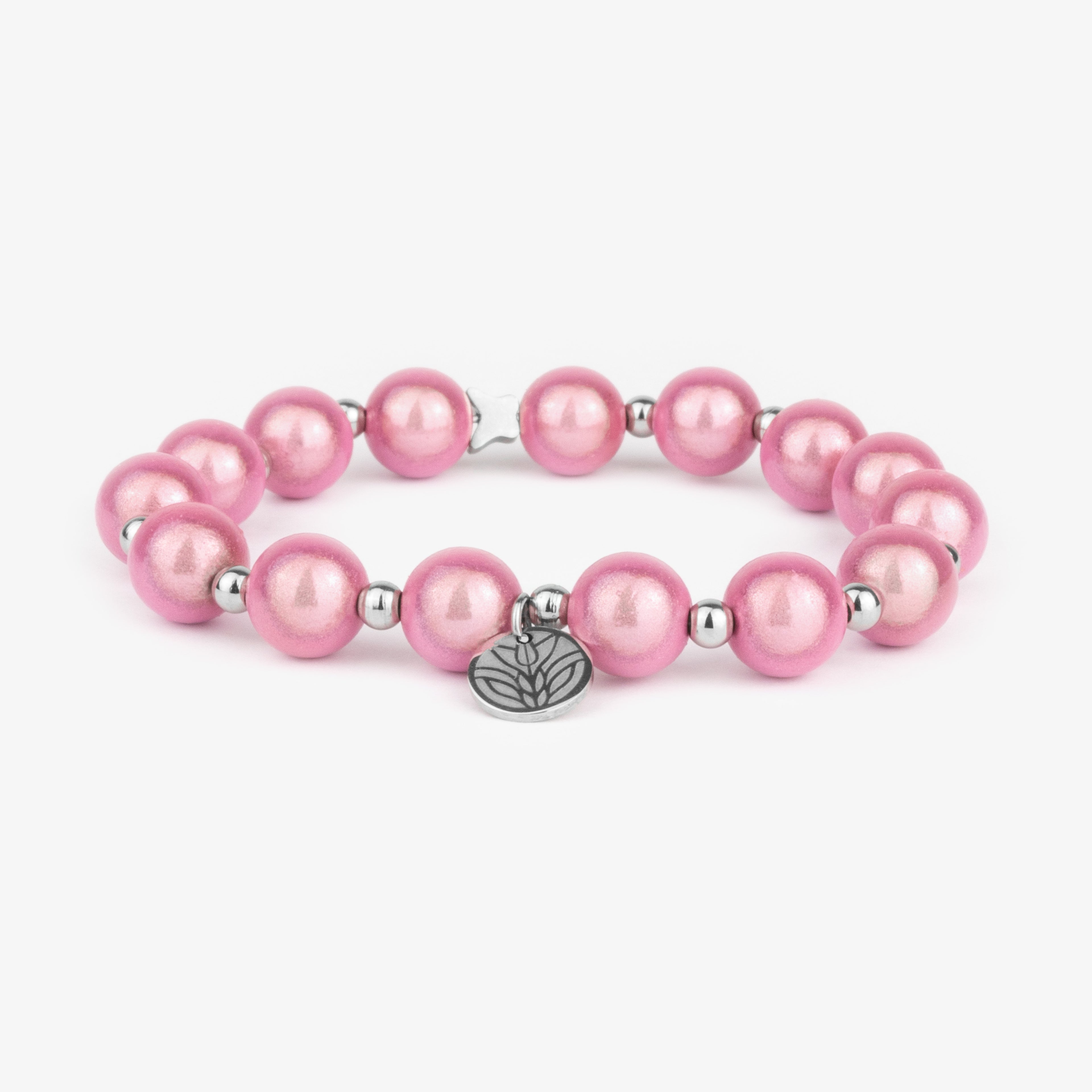 Magic Perlenarmband - Wild Rosé