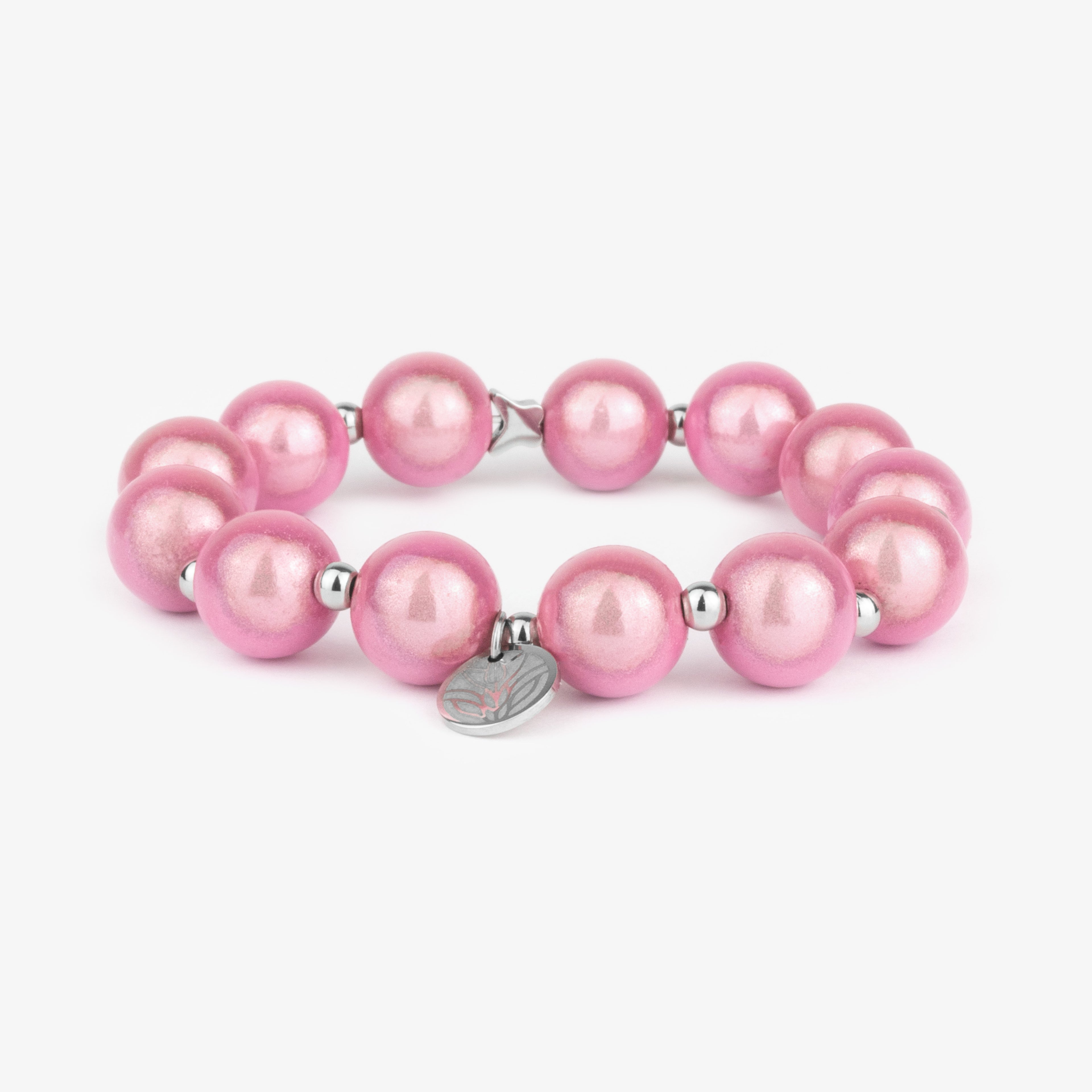 Magic Perlenarmband - Wild Rosé