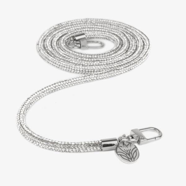 Glitzer-Handykette – Silver Star