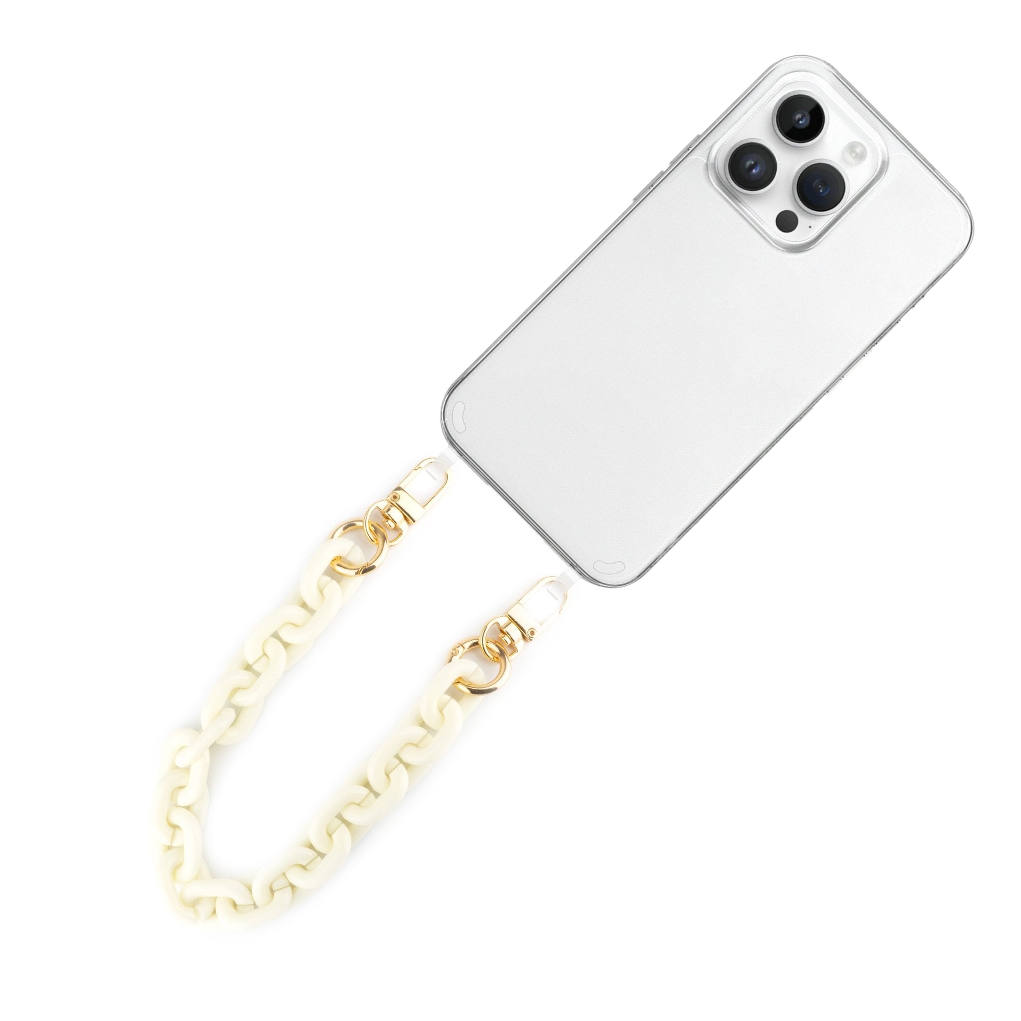 Handyketten kurz – Creme Handykette Damen ELISA Germany
