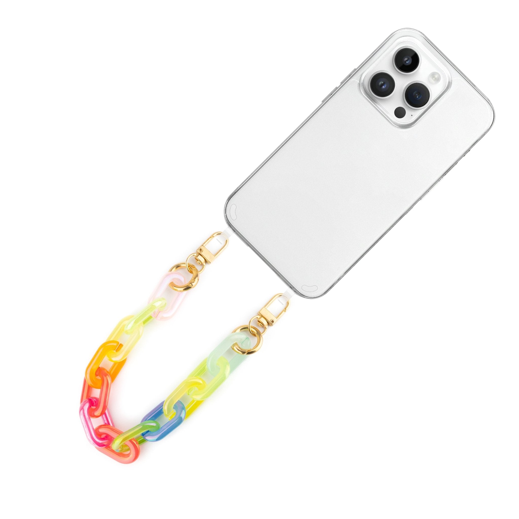 Handyketten kurz – Regenbogen 1 Handykette Damen ELISA Germany