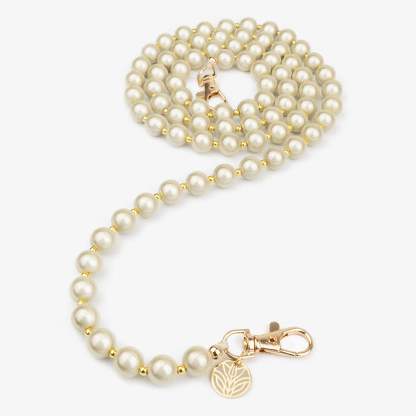 Magic Perlen Handykette – Champagner