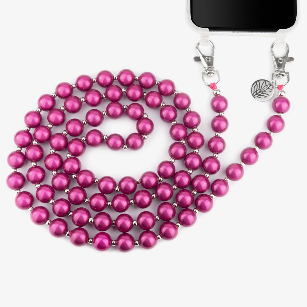 Magic Perlen Handykette – Raspberry Handykette Damen ELISA Germany