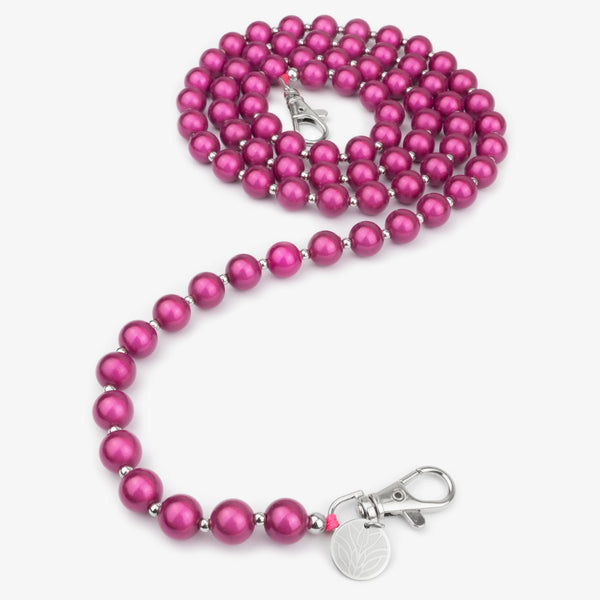 Magic Perlen Handykette – Raspberry
