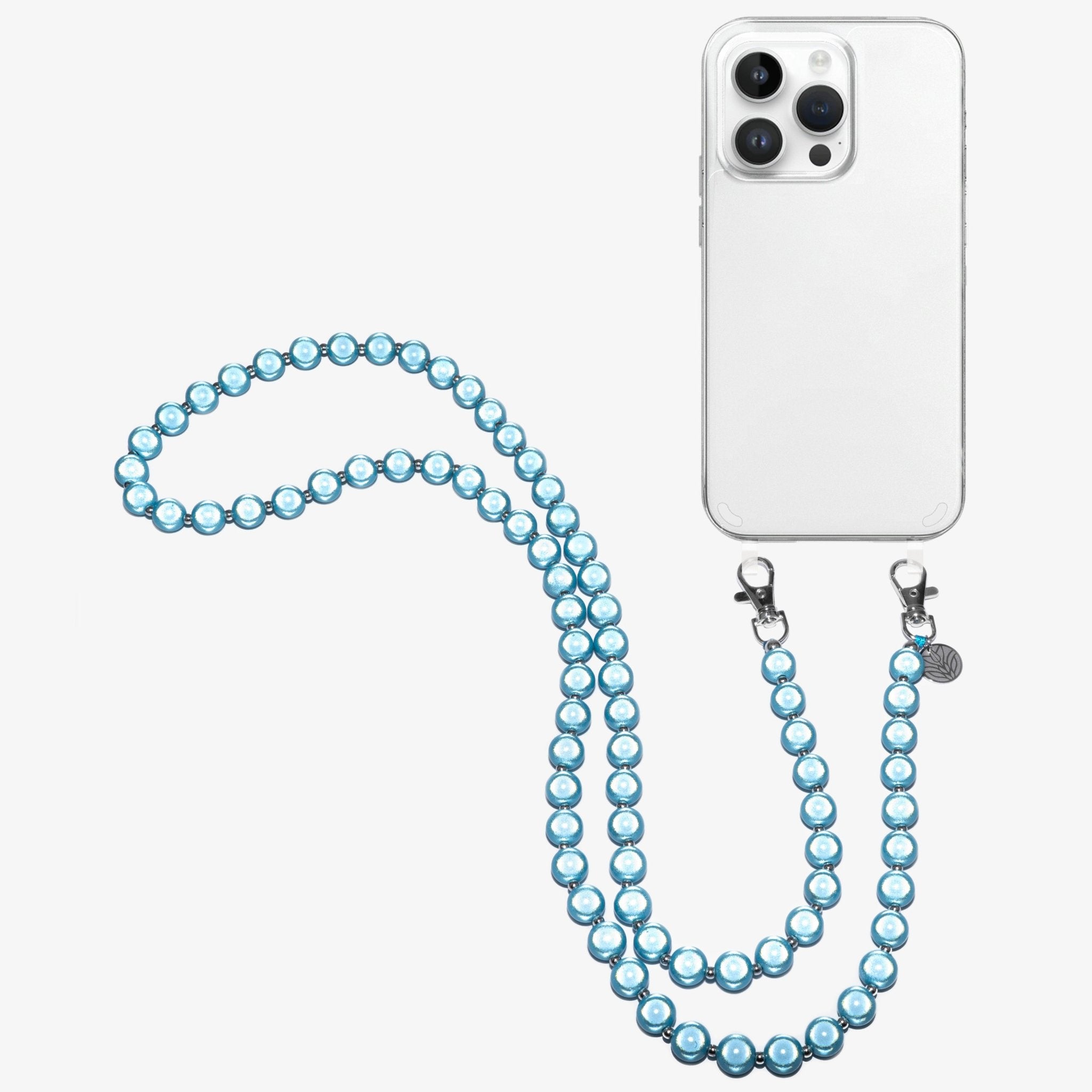 Magic Perlen Handykette – Sky Blue Handykette Damen ELISA Germany