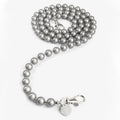 Magic Perlen Handykette – Warm Grey (reflektierend) Handykette Damen ELISA Germany