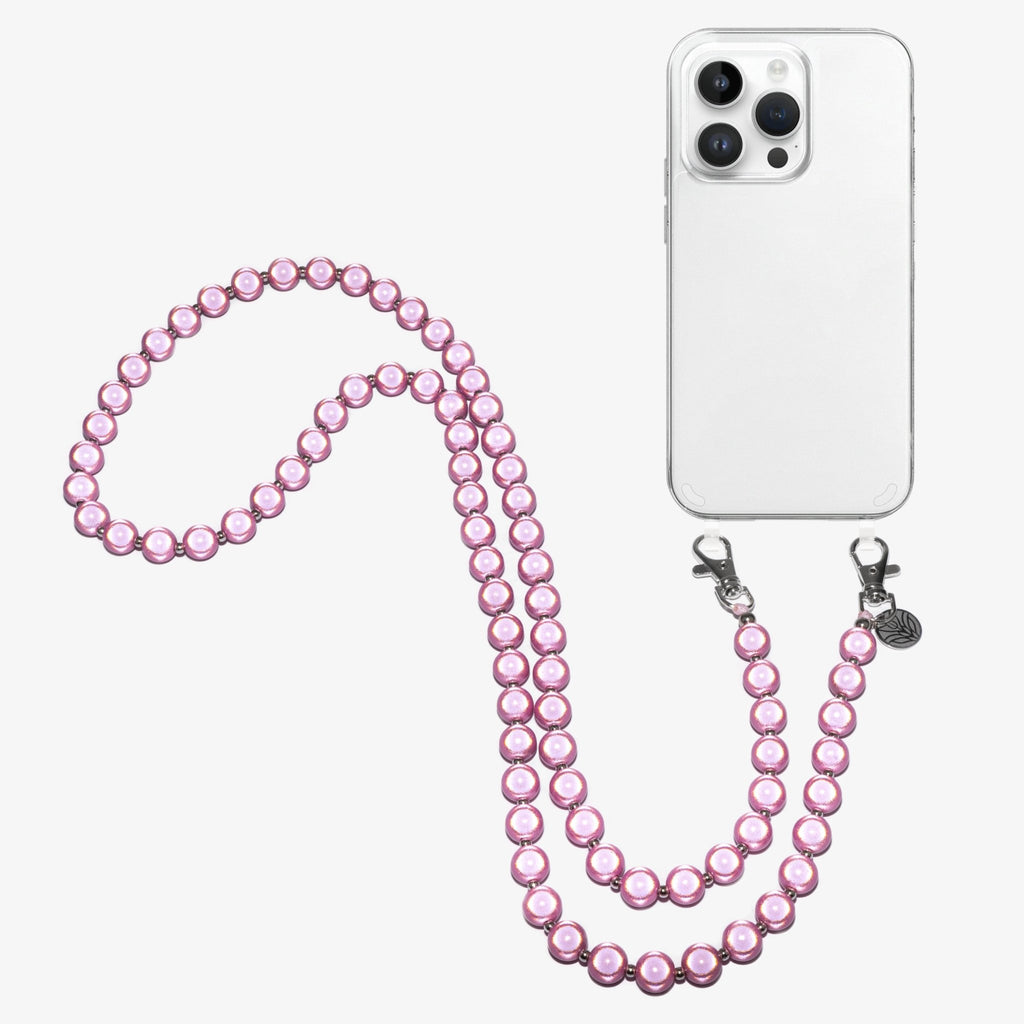 Magic Perlen Handykette – Wild Rosé Handykette Damen ELISA Germany