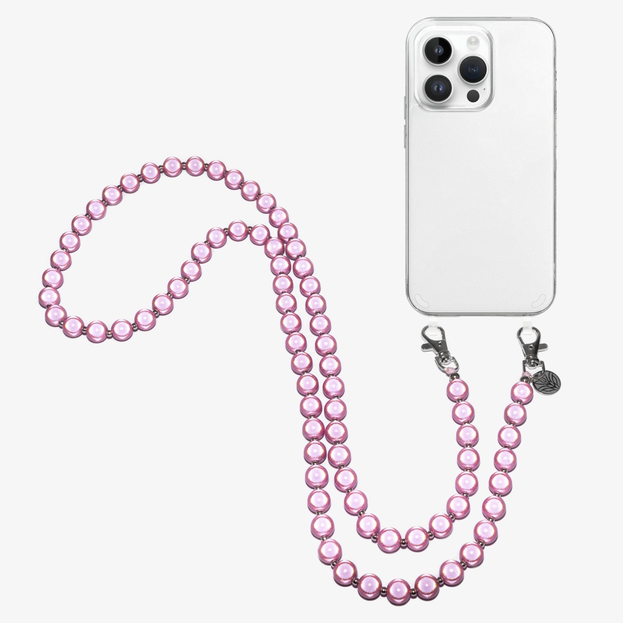 Magic Perlen Handykette – Wild Rosé Handykette Damen ELISA Germany