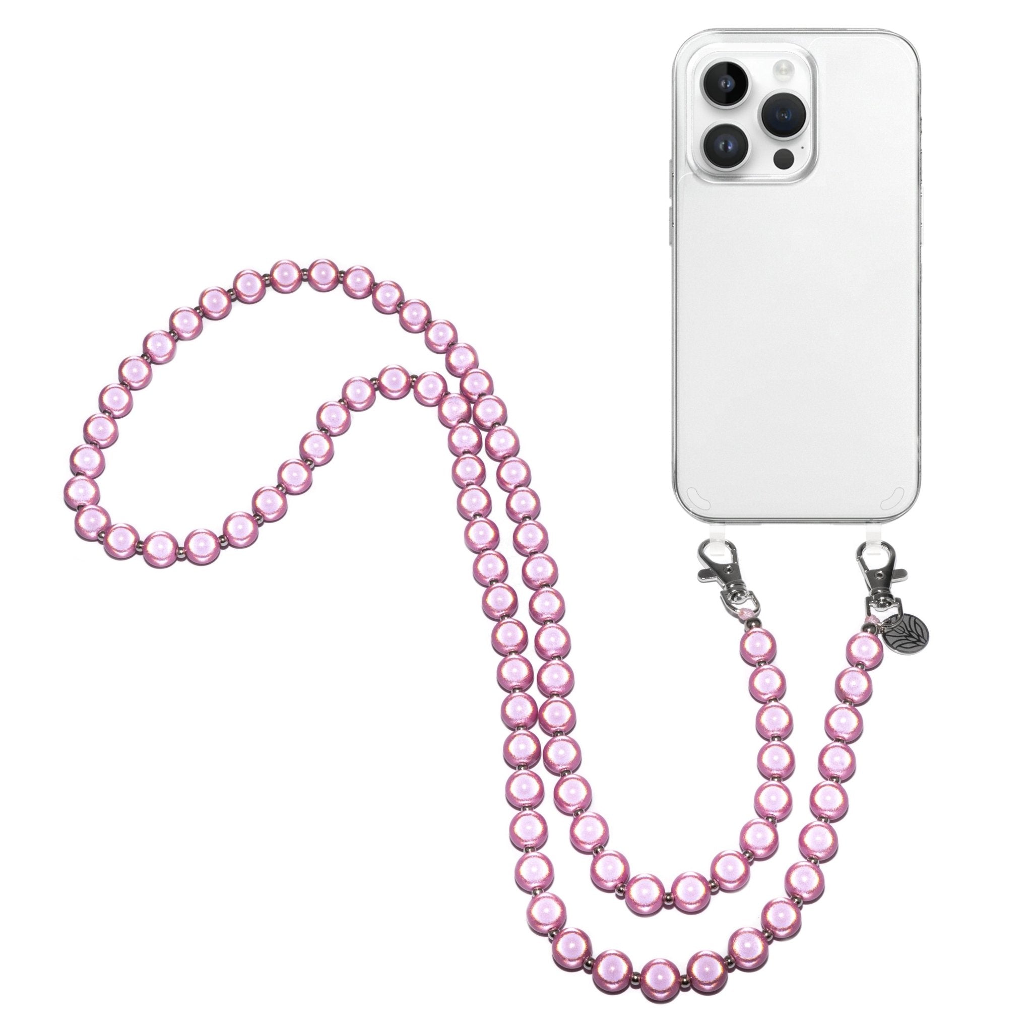 Magic Perlen Handykette – Wild Rosé Handykette Damen ELISA Germany