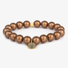 Magic Perlenarmband - Bronze Glow (Gold)