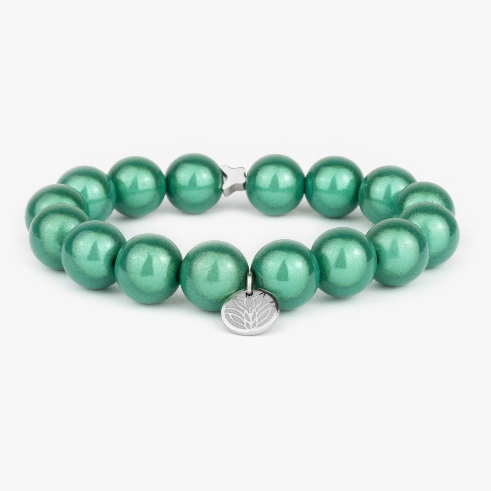 Magic Perlenarmband – Jade Handykette Damen ELISA Germany 12mm