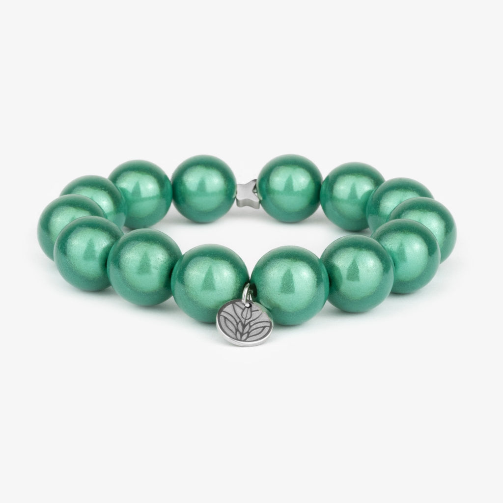 Magic Perlenarmband – Jade Handykette Damen ELISA Germany 14mm