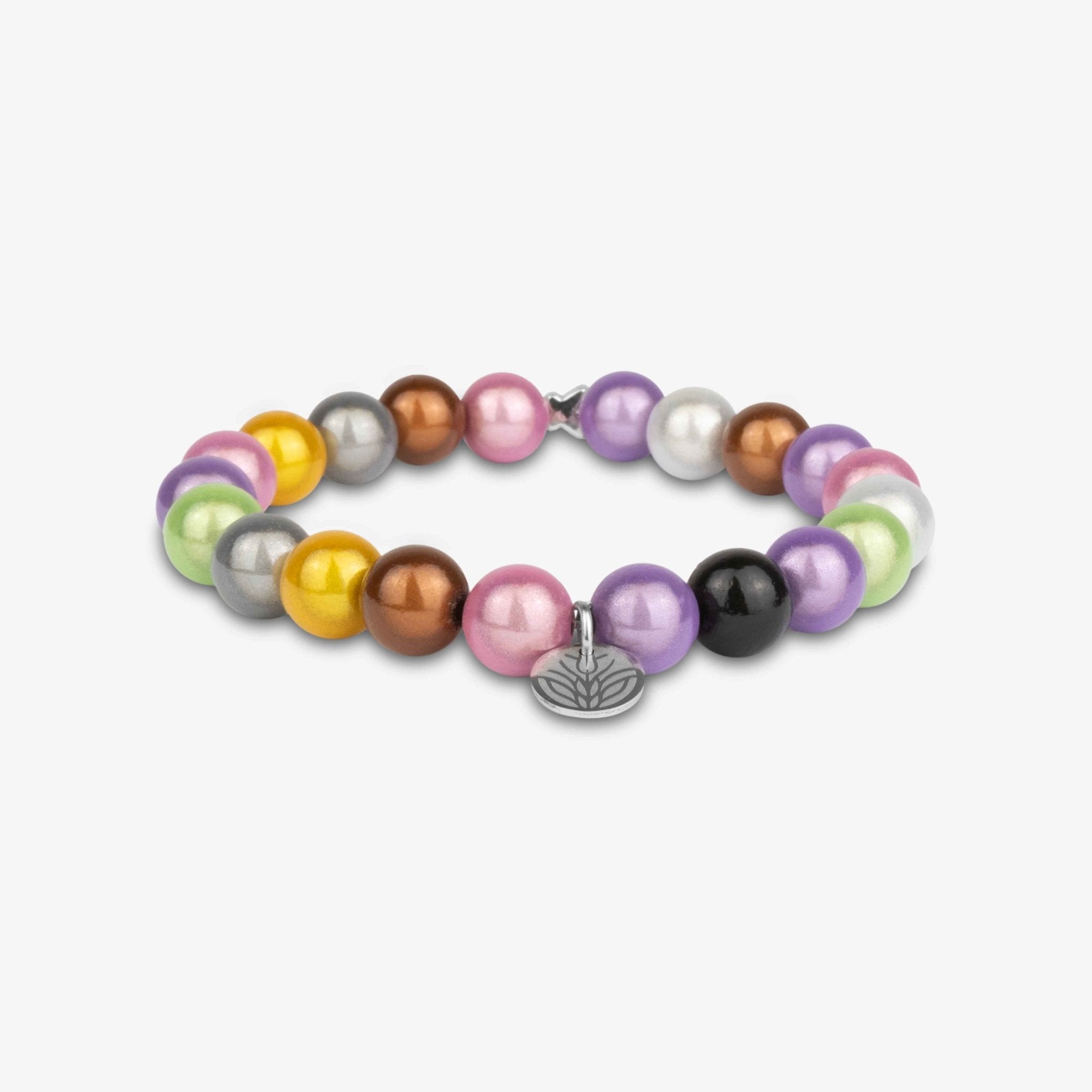 Magic Perlenarmband - Nature Mix Handykette Damen ELISA Germany 10mm