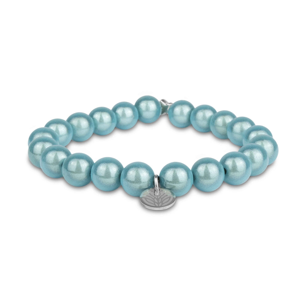 Magic Perlenarmband - Sky Blue Handykette Damen ELISA Germany 10mm