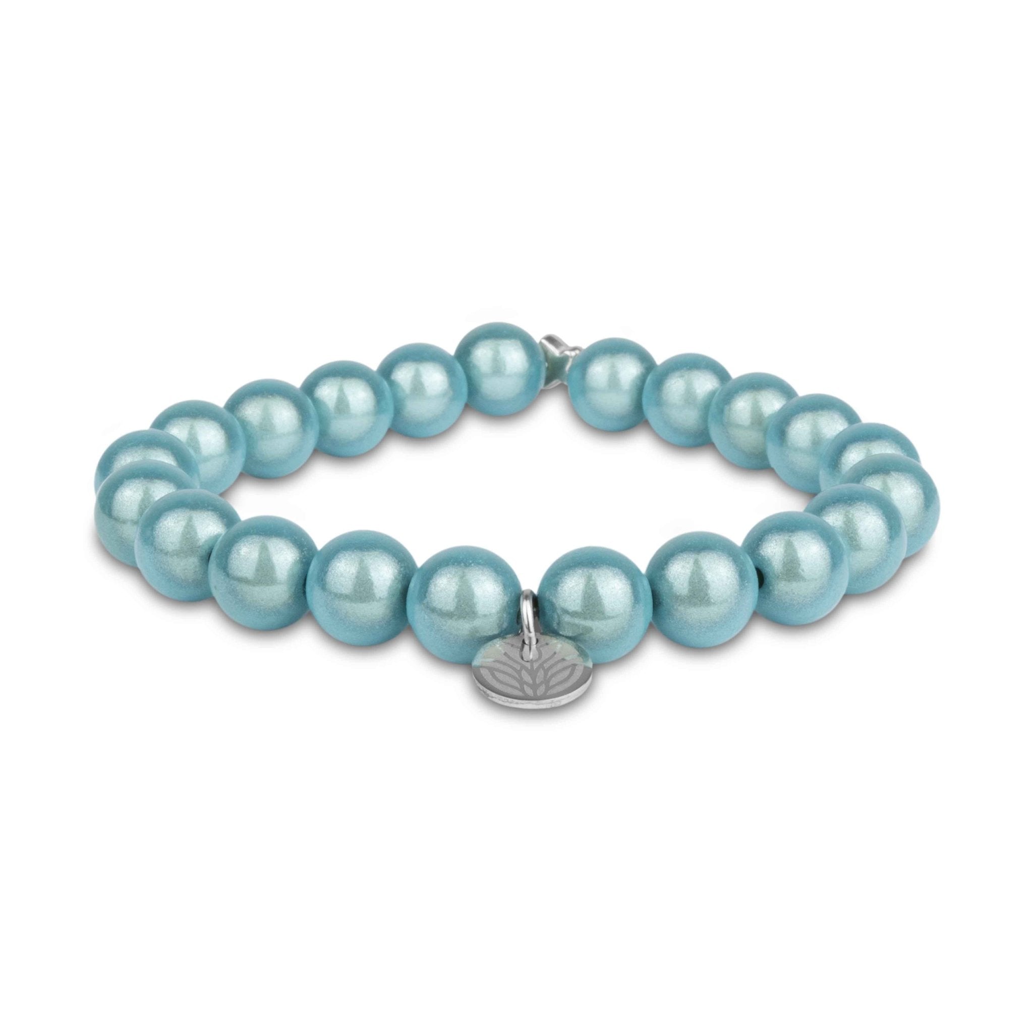 Magic Perlenarmband - Sky Blue Handykette Damen ELISA Germany 10mm