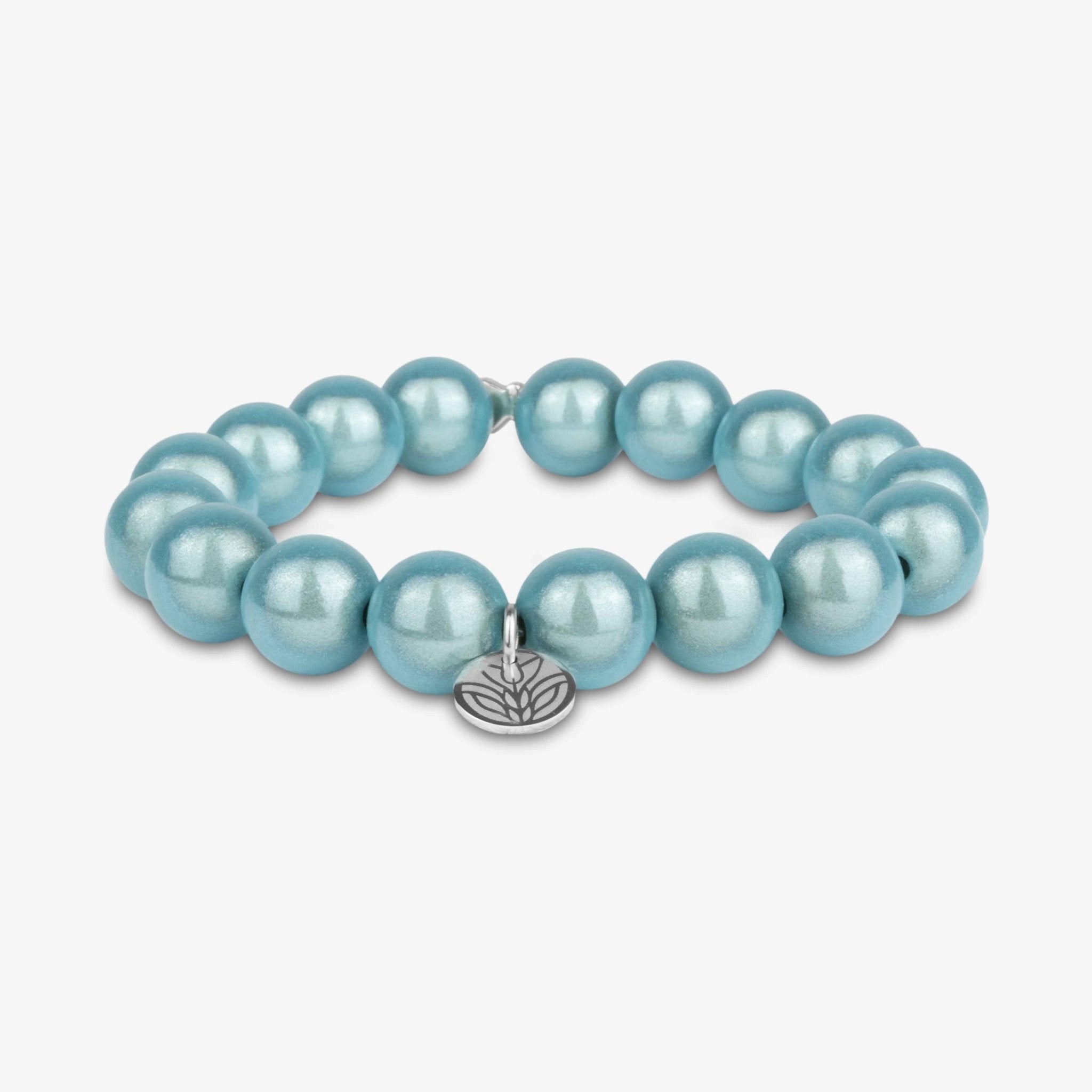 Magic Perlenarmband - Sky Blue Handykette Damen ELISA Germany 12mm
