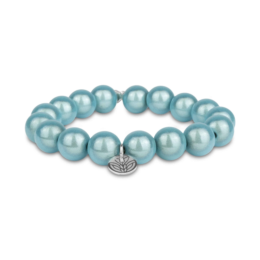 Magic Perlenarmband - Sky Blue Handykette Damen ELISA Germany 12mm